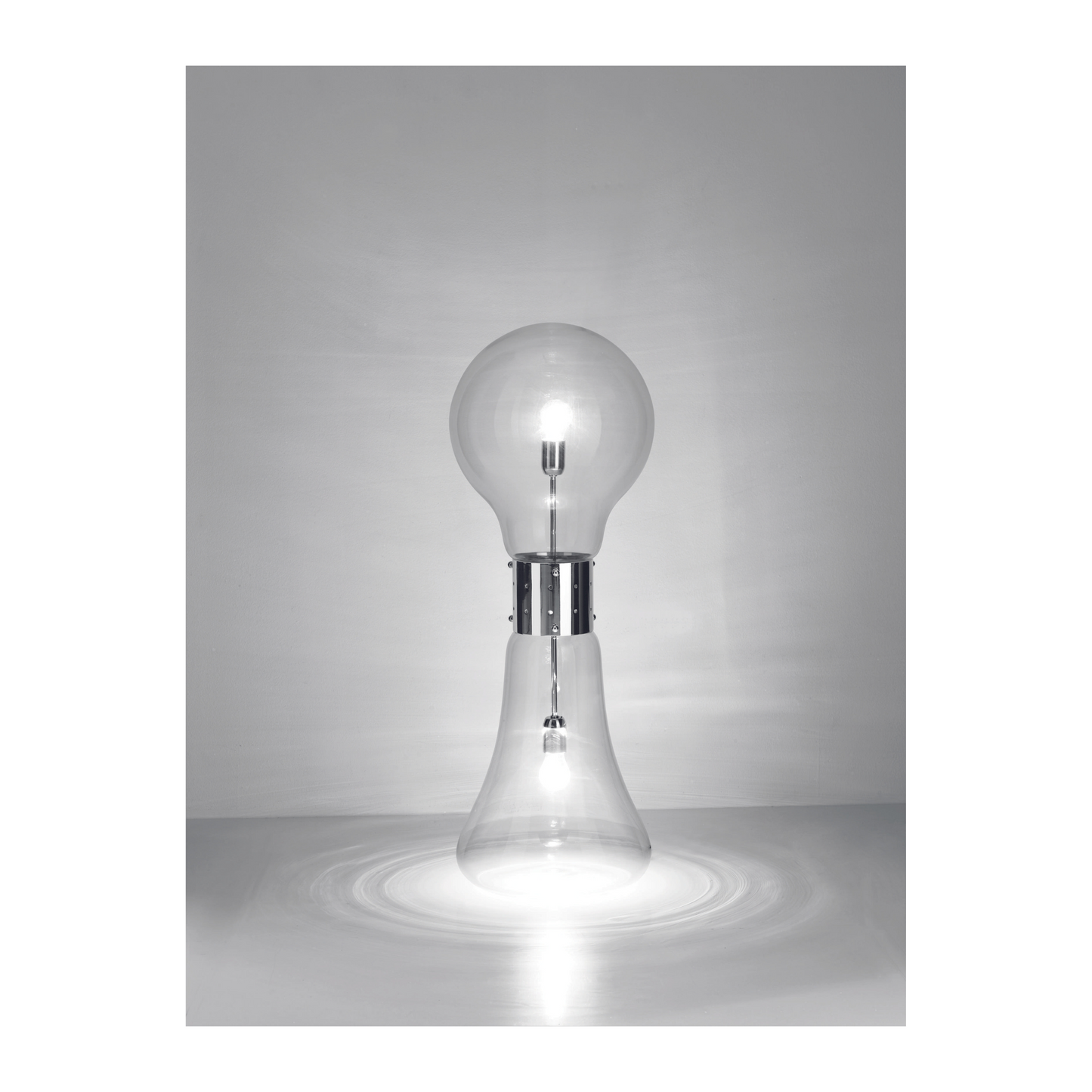 LAMPADA APPOGGIO CENTRALE CROMO DINA