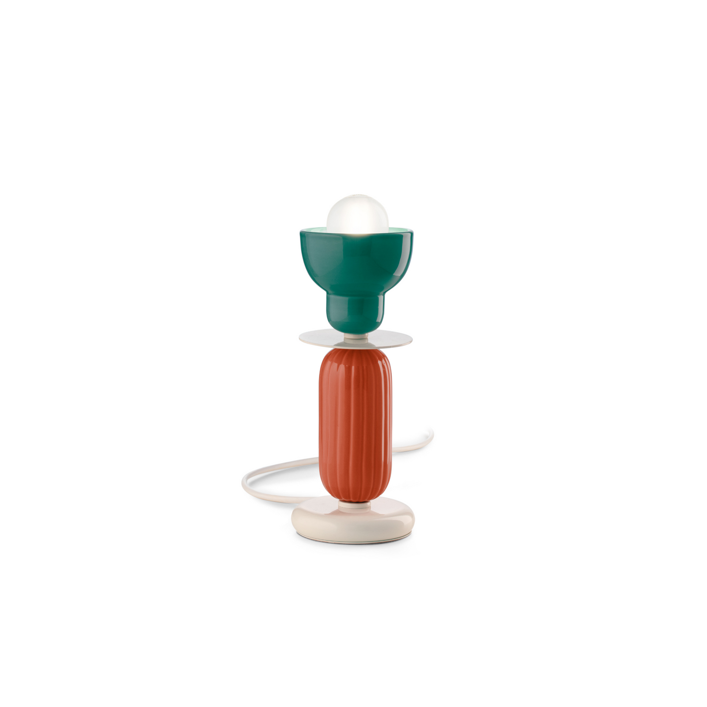 LAMPADA DA TAVOLO IN CERAMICA C2602FerroluceLampade da tavoloferroluce,tavolo,ceramica,decò